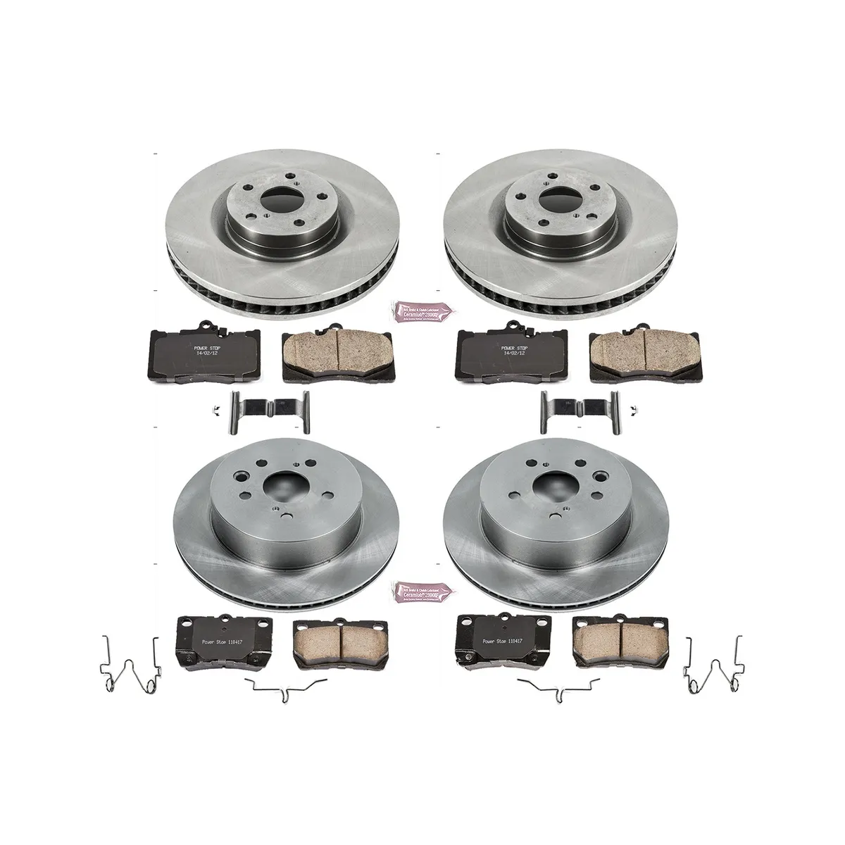 Autospecialty Brake Kit fr 2009-2011 Lexus Gs350 2009-2011 Lexus Gs450h 2009-2011 Lexus Gs460 2009- product image