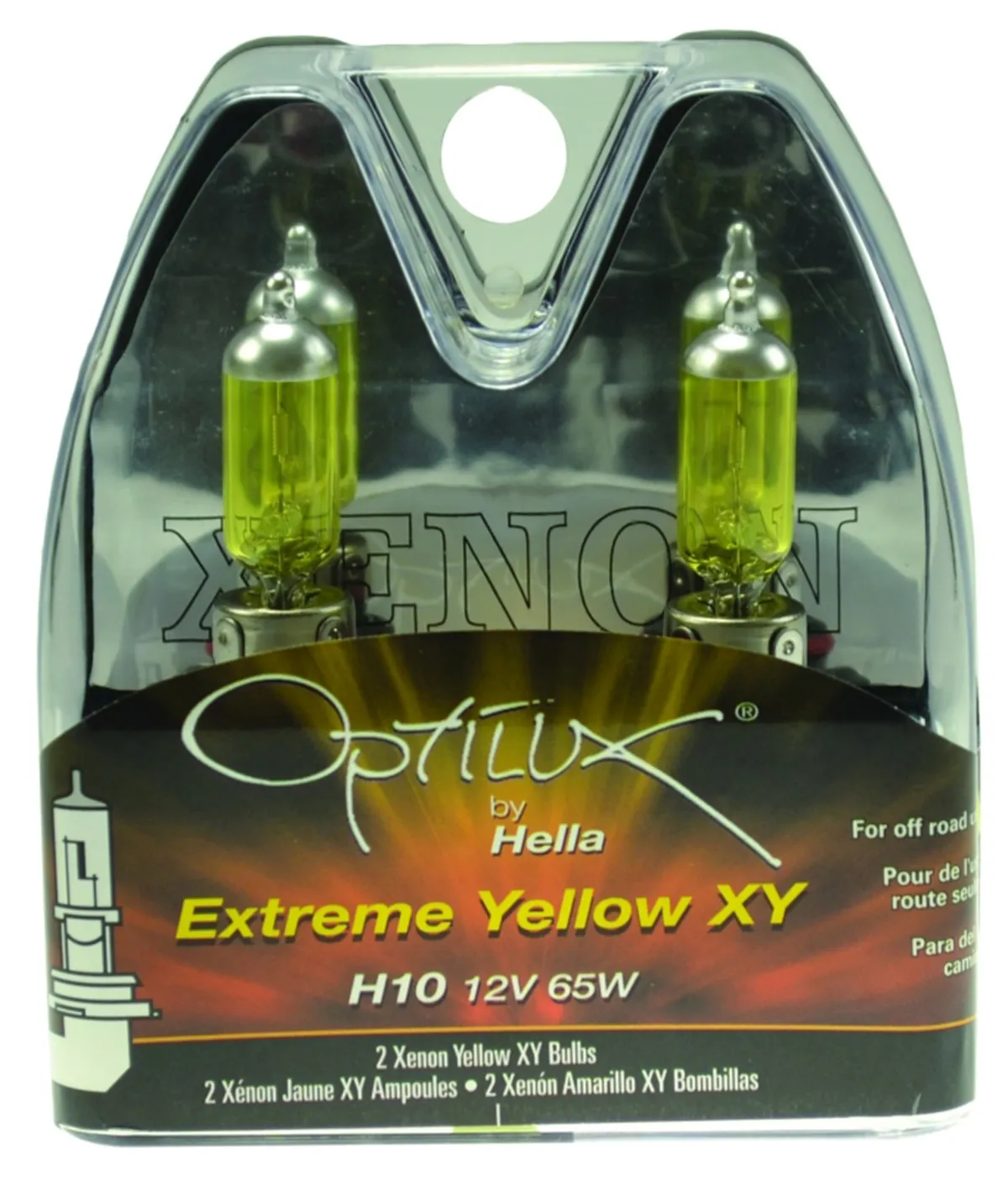 Hella Optilux Extreme Yellow Bulbs H10 product image