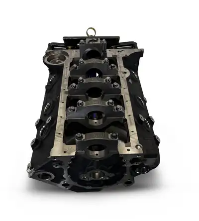 BluePrint Engines BluePrint Engines GM Small Block Compatible Bare Block – 9.025 Deck x 4.000 Bore, 2-Piece Seal, 350 Main, SIAM, Ductile Cast Main Caps