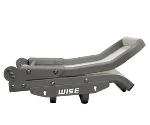 Wise Wise 3373 Aerox Coolride Mesh High Back Boat Seat White W/ Silver Frame