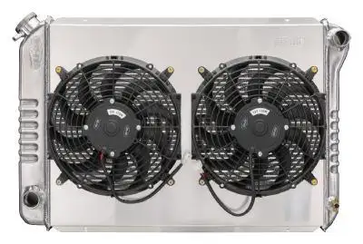 COLD-CASE Radiators 79-93 Mustang Coyote Swap Aluminum Radiator Kit Cold Case Radiators