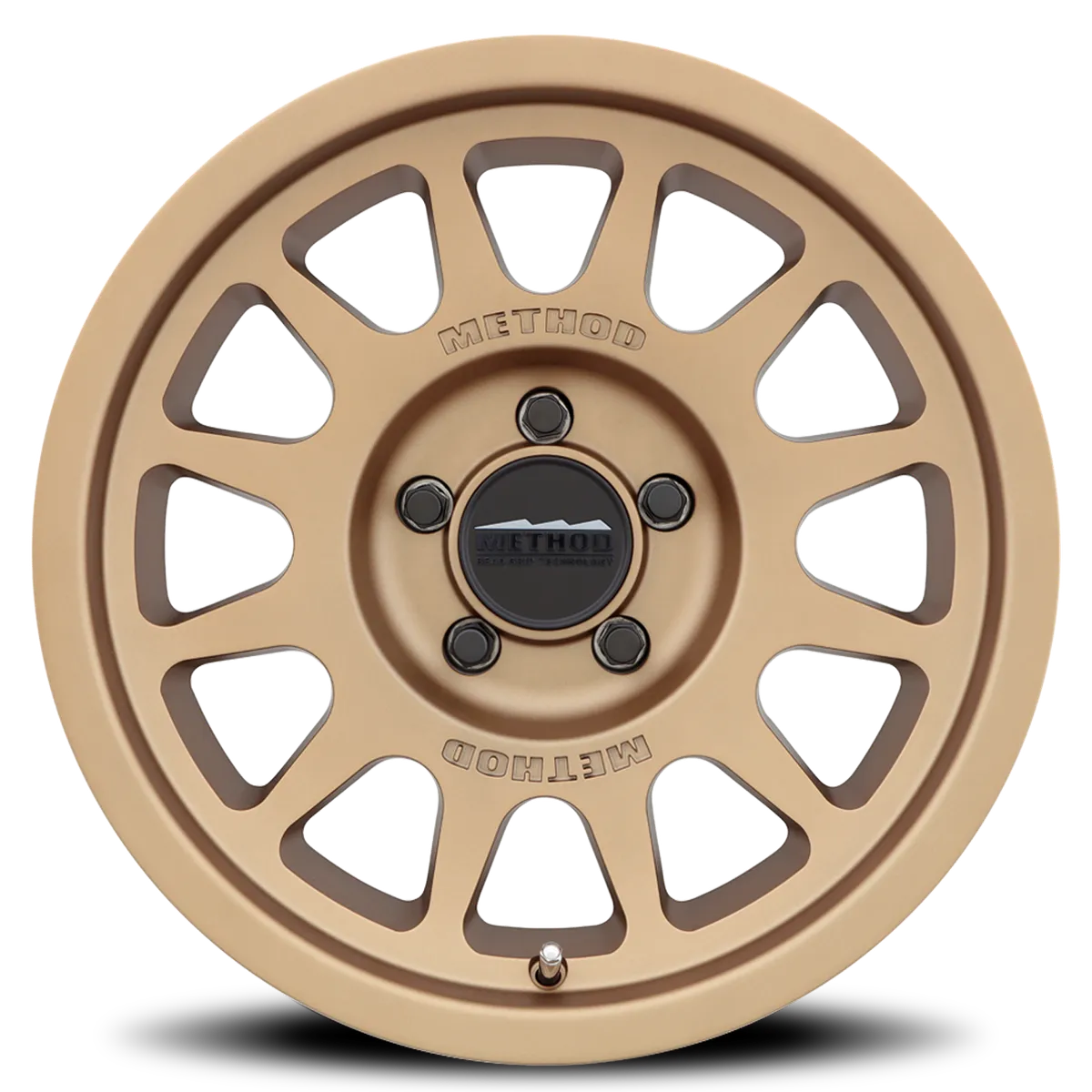 Aluminum Wheels 17x9 Bead Grip MR703 Bolt Pattern 5 On 127 Offset -12 Lip Size 1.18 Method Bronze BRZ Method product image