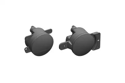 LoD Offroad LOD Black Ops Jeep OEM Fog Light Bezel (pair) (Black Powder Coated)