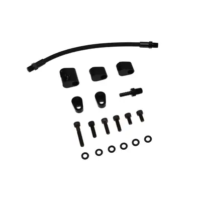 Top Street Performance LS Steam Vent Kit Black