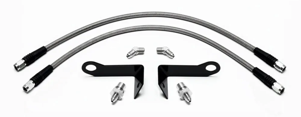Wilwood Brakes Wilwood Flexline Kit Front 2005-08 Ford Mustang w SL4 or SL6 Caliper