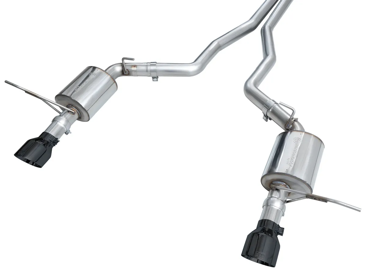 AWE Track Edition Exhaust for Dodge Durango 3.6 / 5.7 - Chrome Silver Tips product image