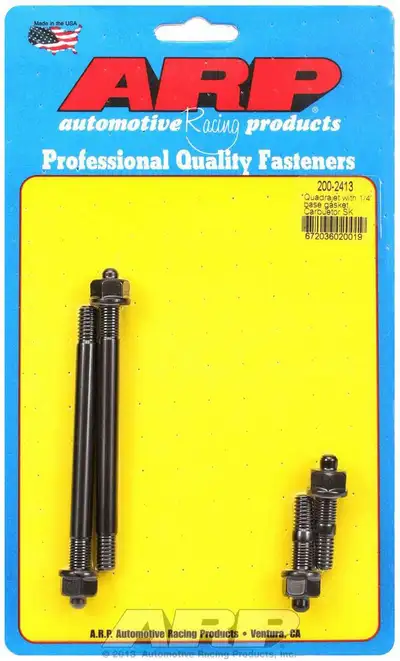 ARP Auto Racing Quadrajet With 1/4in Base Gasket Carb Stud Kit