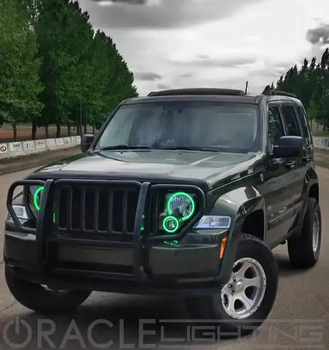 ORACLE Lighting 2008-2013 Jeep Liberty LED Headlight Halo Kit product image