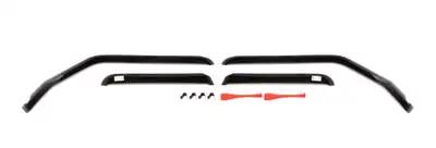 Weathertech 20c Gladiator/18c Wrangler Unlimited Front&rear Side Window Deflectors Dark Smoke