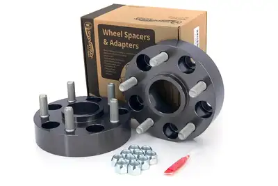 Spidertrax "Spidertrax Jeep 5 on 5"" x 1-3/4"" Thick Gray Wheel Spacers (Pair)"