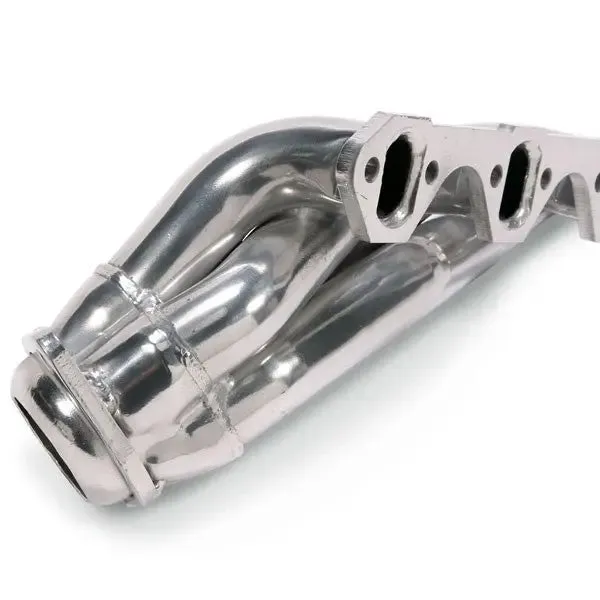 Ford Mustang 5.0L 1-5/8 Shorty Exhaust Headers Polished Silver Ceramic 86-93 product image
