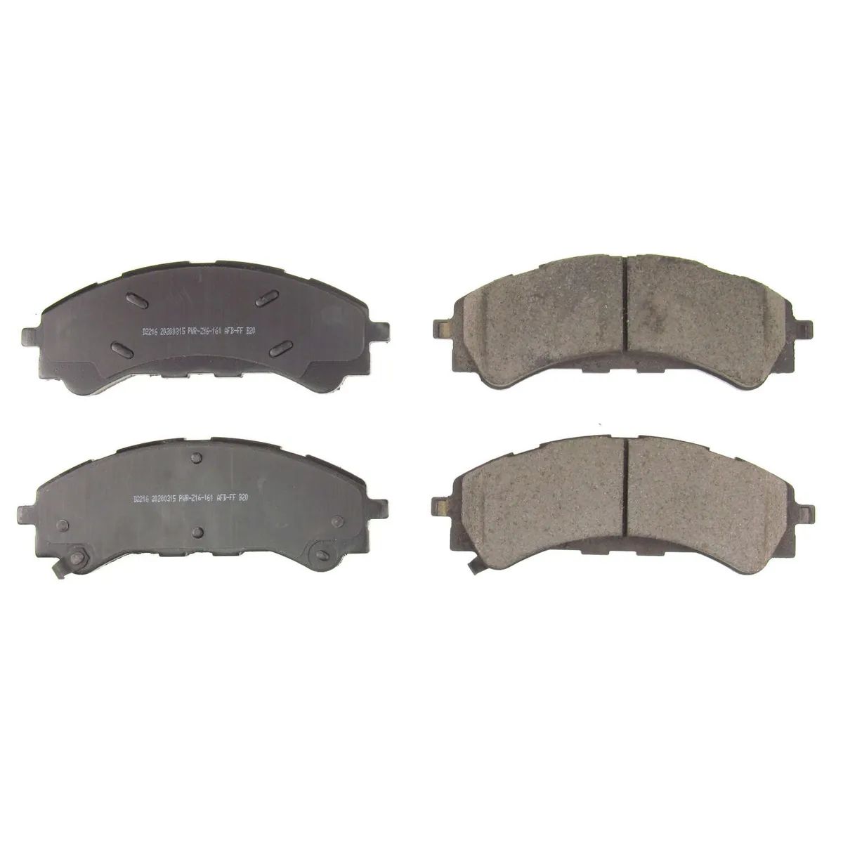 Z16 EVO Ceramic Pad Ford Bronco 2021-25 - Front product image