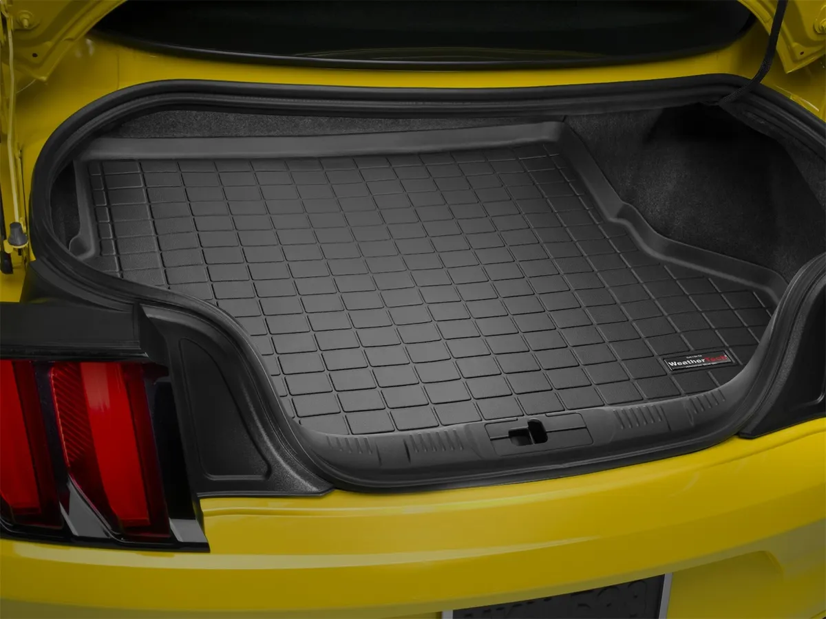 Black Cargo Liners Ford Mustang 2015 + product image