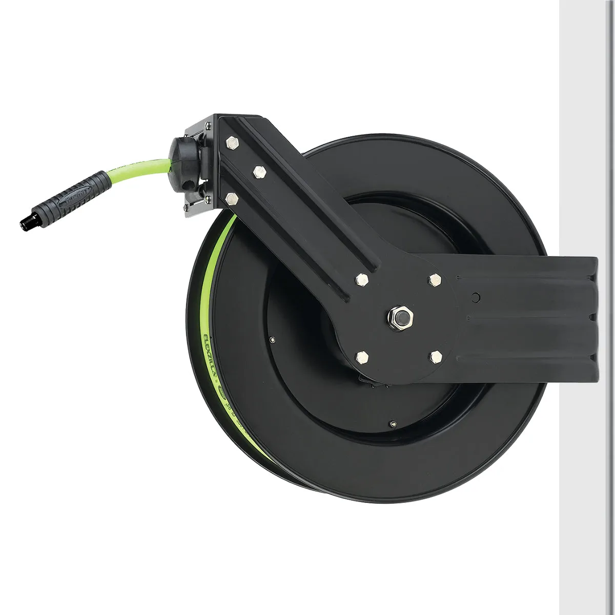 fz Retractable Air Hose Reel Open Single Arm 3/8in 50ft product image