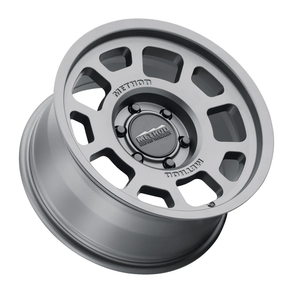 Aluminum Wheels 18x9 Bead Grip MR705 Bolt Pattern 5 On 150 Offset 25 Lip Size 1.22 Titanium SL Method product image