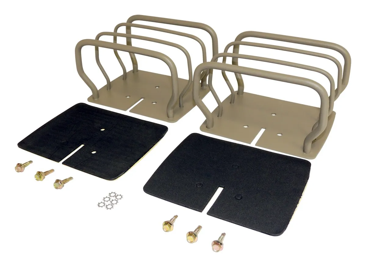 Tail Light Guard Set 1976-1983 CJ-5;1976-1986 CJ-7;1981-1986 CJ-8;1987-1995 YJ Wrangler;1997-2006 TJ Wrangler; product image