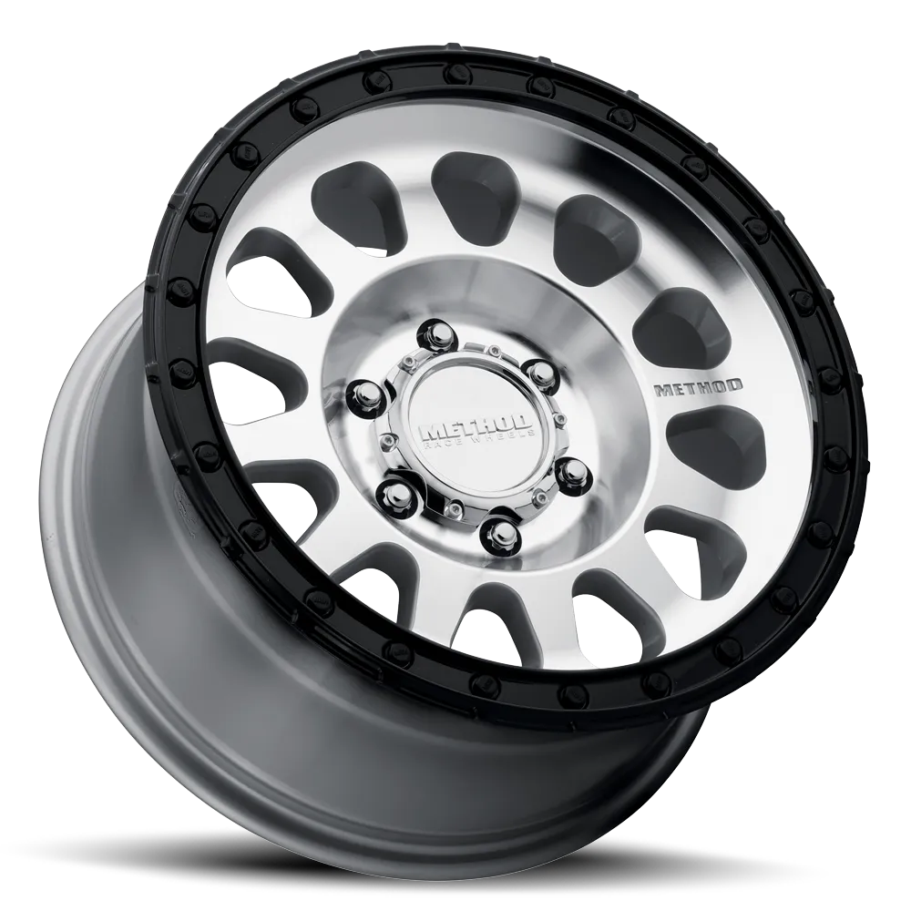 Method Race Wheels MR315 17x9 -12mm Offset 5x5 71.5mm Centerbore Machined - Gloss Black Lip MR315790501612N product image
