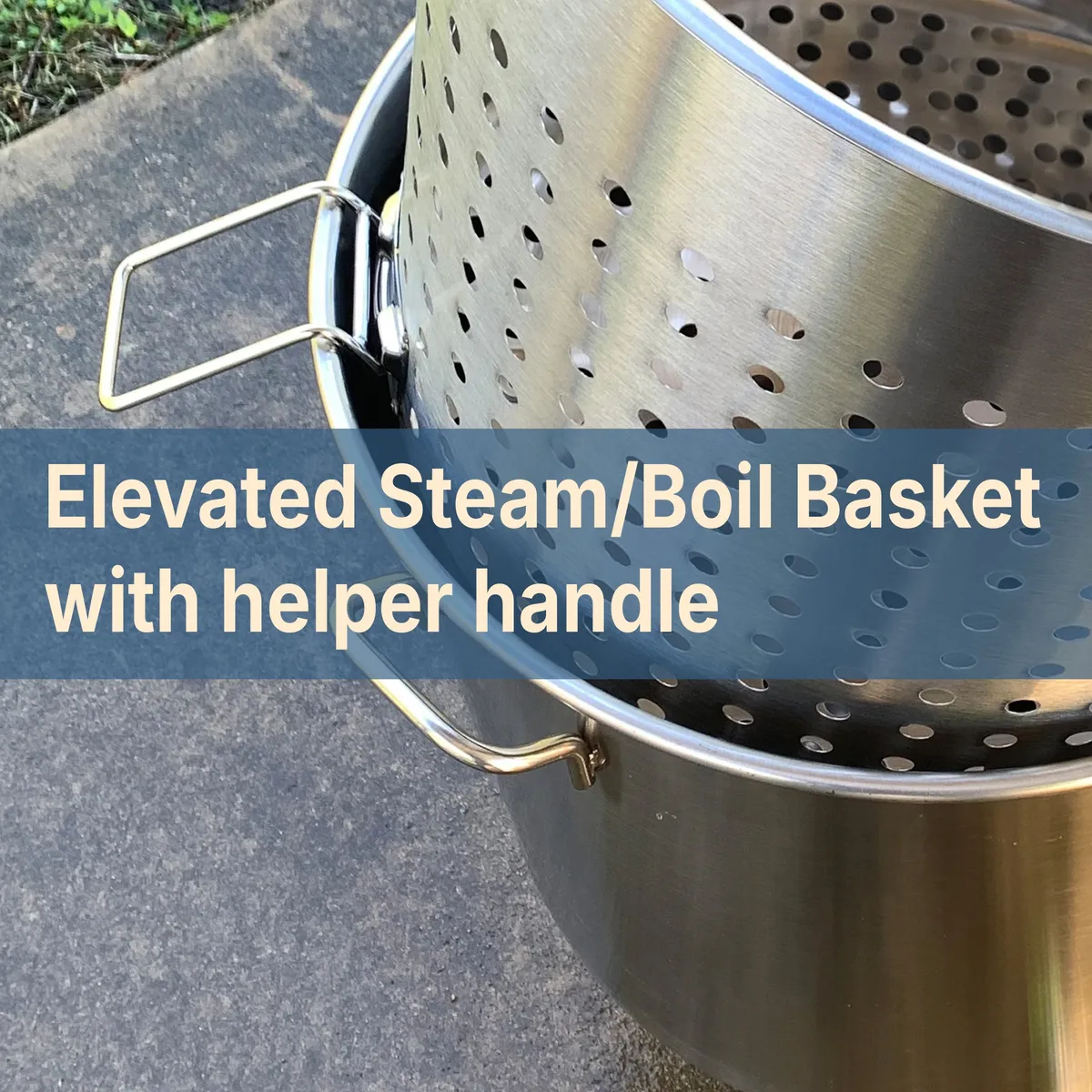 82-qt Stainless Bayou® Steam and Boil Cooker Kit product image