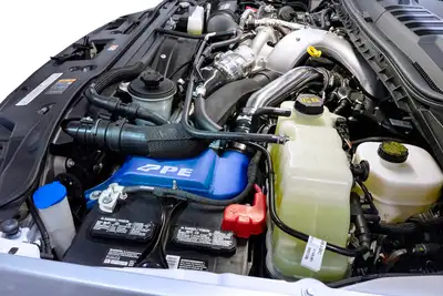 Pacific Performance Engineering 2011-2023 Ford 6.7L Air To Water Intercooler Kit Blue PPE Performance