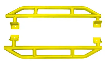 Steinjager Steinjäger Armor Wrangler JK 2007-2018 Rock Sliders 2 Door Neon Yellow