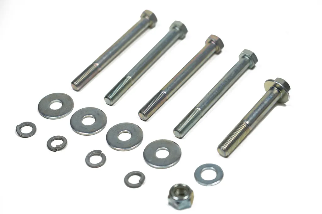Sector Shaft Brace/Frame Side Track Bar Reinforcement Bracket Hardware Kit - JK/JL/JT STEEL Steering Box Only product image