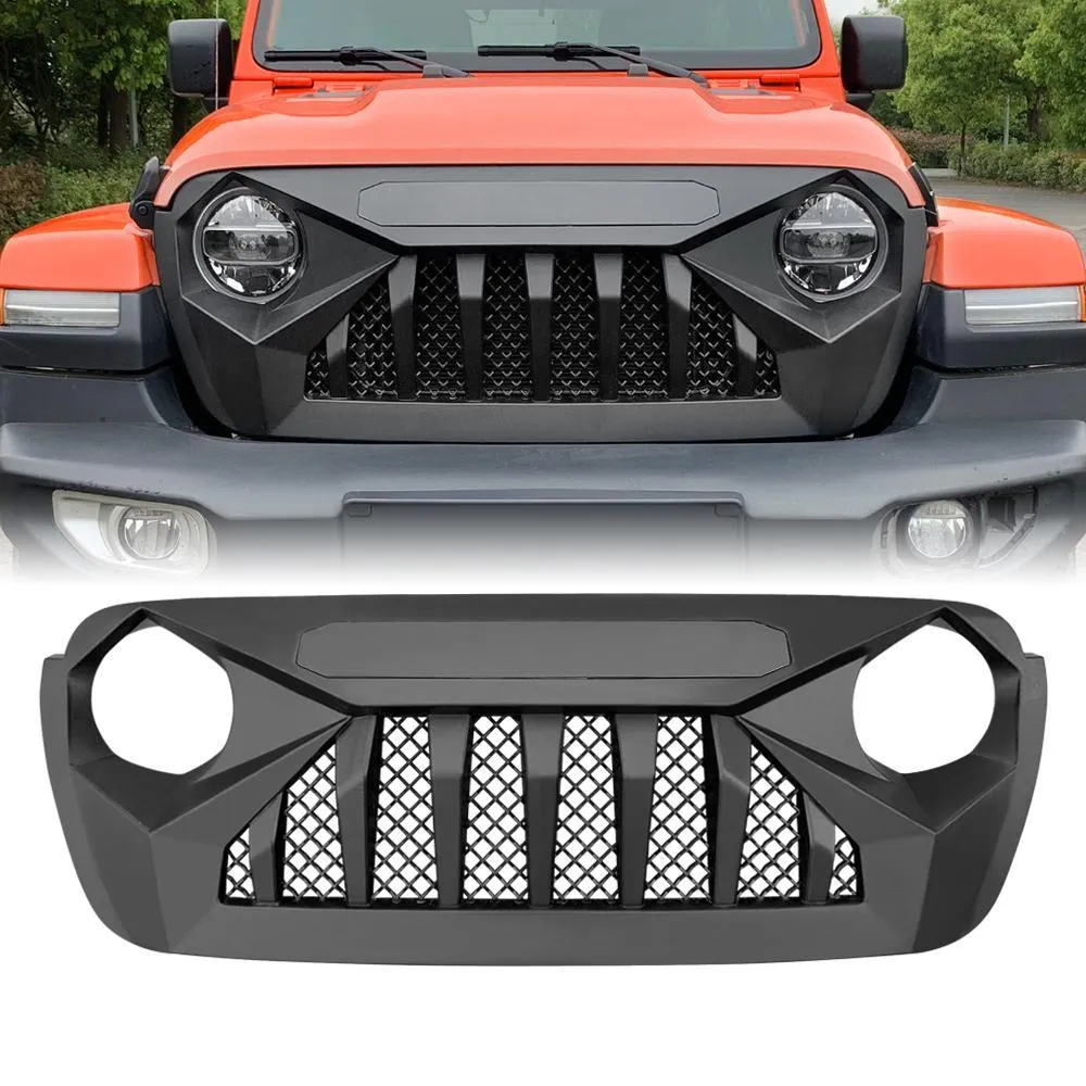 American Modified Amjpca00109 Demon Grille - Matte Black product image