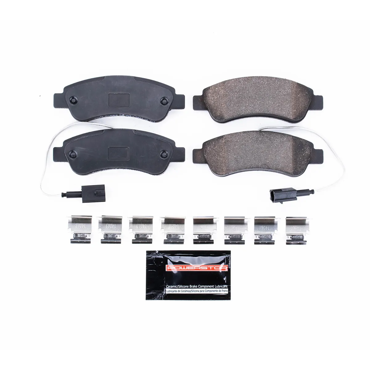 Rear Z23 Evolution Sport Carbon Fiber Infused Ceramic Brake Pads product image