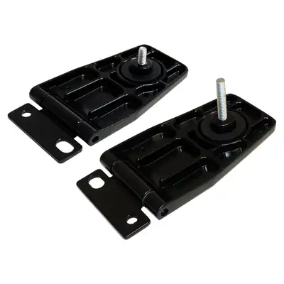 Crown Automotive Jeep Replacement Crown Automotive Jeep Replacement 5013722K Liftglass Hinge Set for 1991-2006 TJ & YJ Wrangler w/ Hard Top