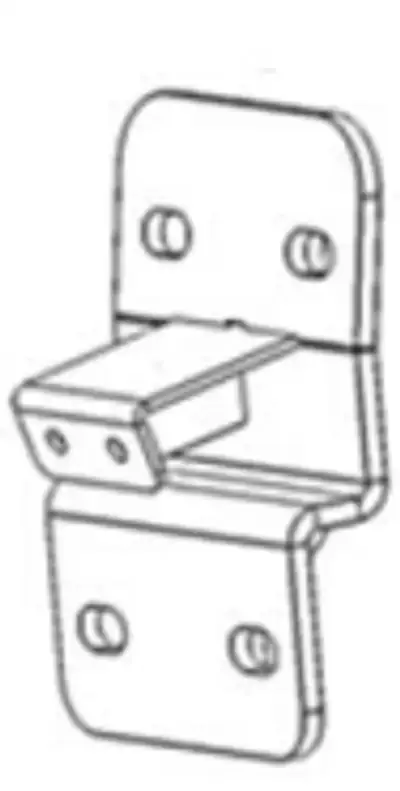 Go Rhino Go Rhino D64299TK - Dominator Xtreme D1,,D2, D6, DSS, DT Side Steps - Mounting Brackets Only - Textured Black
