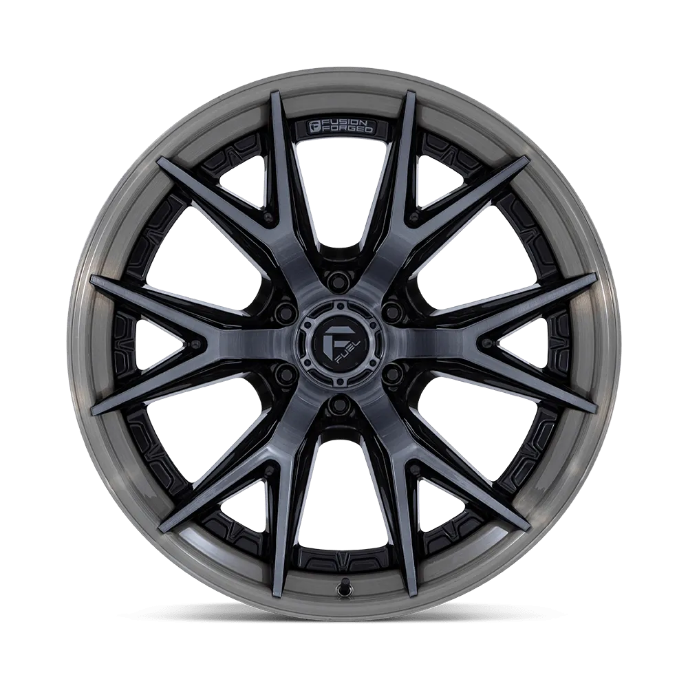 Fuel Wheels | Catalyst | Gloss Black Brushed Dark Tint product image