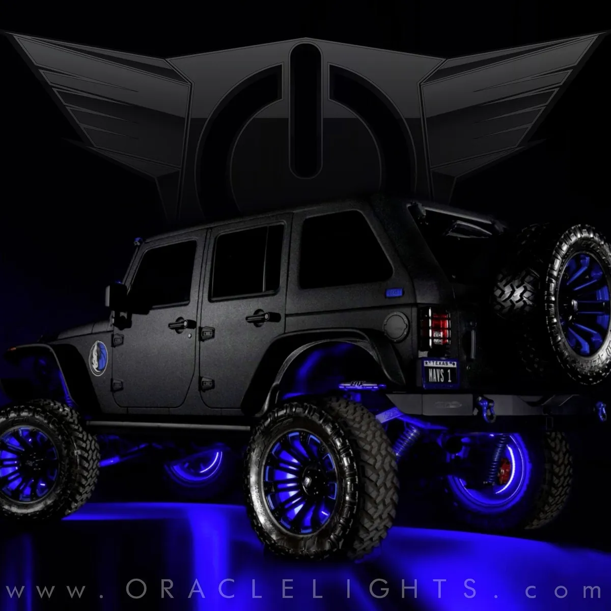 Oracle Lighting LED Illuminated Wheel Rings - Single / Double Row LED product image