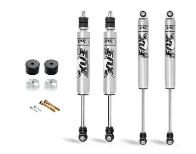 Cognito Motorsports Truck Cognito 2-Inch Standard Leveling Kit With Fox 2.0 IFP Shocks For 05-16 Ford F250/F350 4WD Trucks