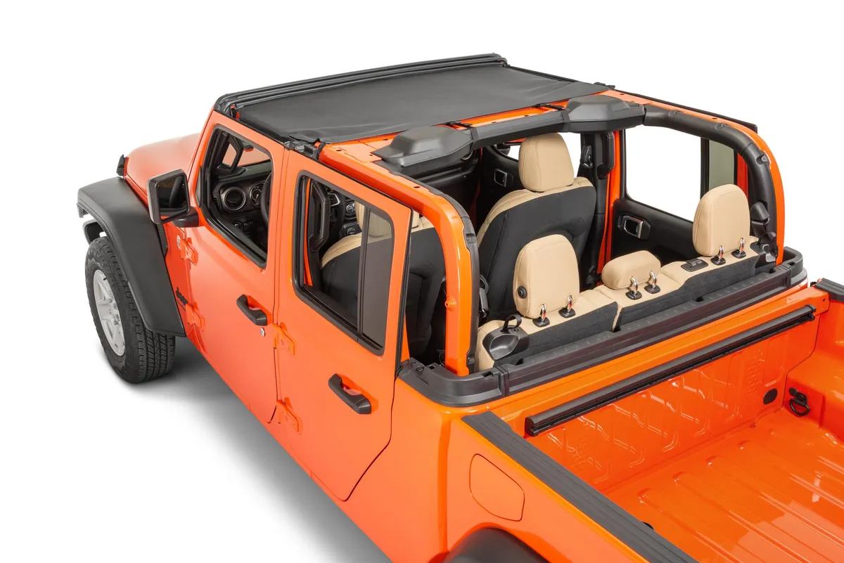 Bimini Top 2018-2023 Jeep JL JLU & JT Gladiator 2 &4 Dr MasterTwill product image