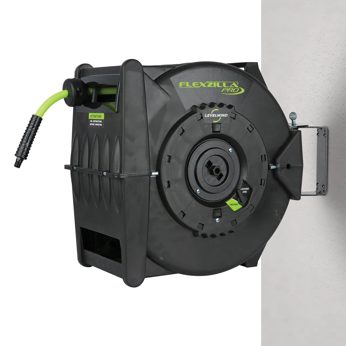 Fzp Retractable Air Hose Reel w/ Levelwind 3/8in 75ft product image