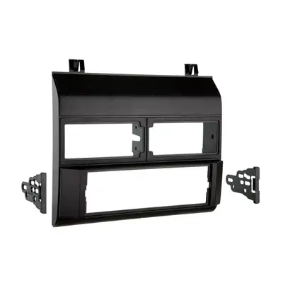 Metra Electronics TURBOKits; Radio Installation Kit; Incl. Instructions/Snap-IN ISO Mount Brackets; Automotive-Grade ABS Plastic; Matte Black;