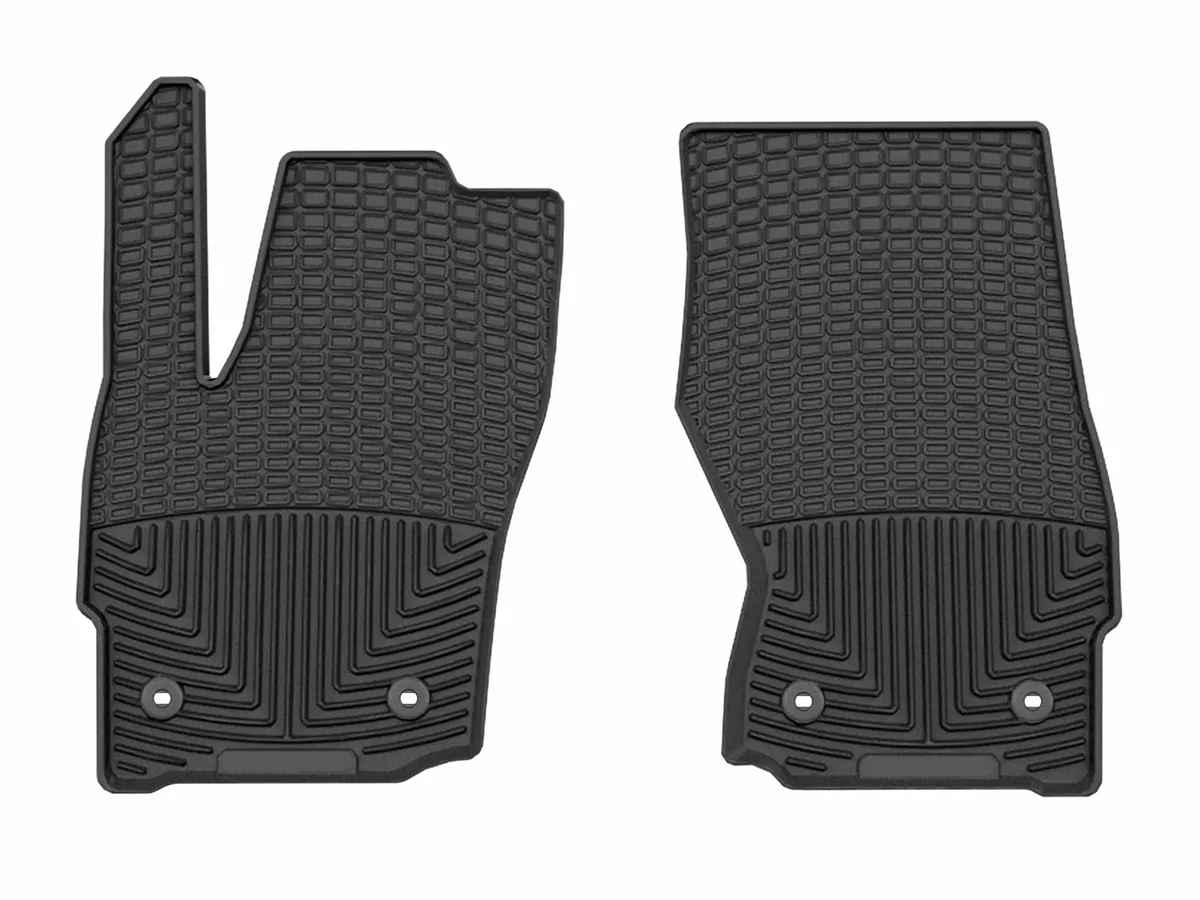 Weathertech Black Front All-Weather Floor Mats Toyota Tacoma 2024 - 2025 product image