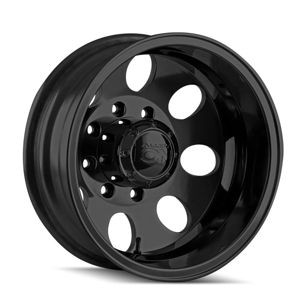 Cast Aluminum Wheels 167 MB 17x6.5 Matte Black 8 On 210 Bolt Pattern 125.3 Offset ION Wheels product image