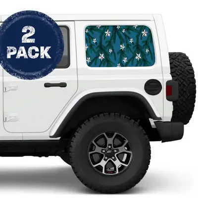 Under The Sun Inserts Tree Stars Side Windows Printed Vinyl Decal