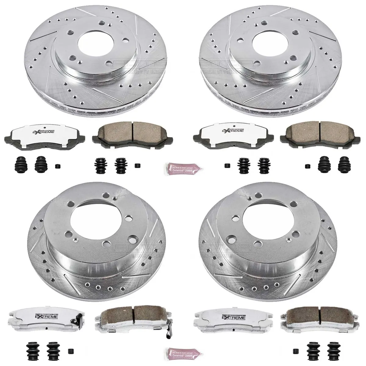 Z26 Street Brake Kit fr 2001-2005 Chrysler Sebring 2001-2005 Dodge Stratus 2001-2005 Mitsu Eclips product image