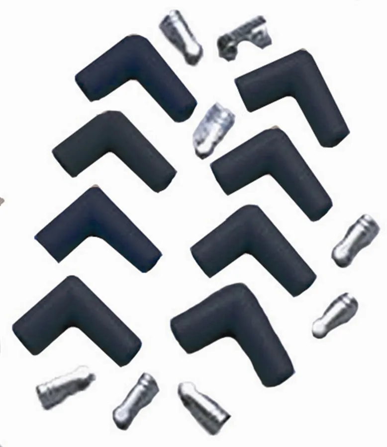 Taylor Cable Taylor Cable 90 Degree Boot/Terminal Kit Black