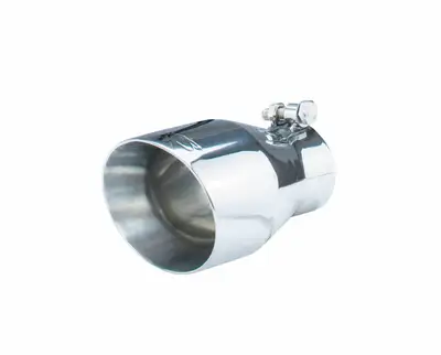 Pypes Performance exhaust Exhaust Tail Pipe Tip 10-13 Carmaro V6 2.5 in In/4 in Out Polished Double Wall Tip Bolt On Hardware Not Incl Polished 304 Stainless Steel Pypes Exhaust