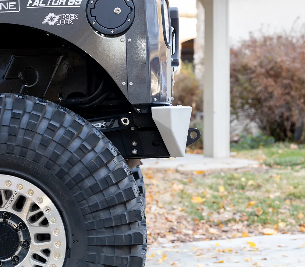 07c Wrangler Krawler Lite High Clearance Rear Bumper Raw product image