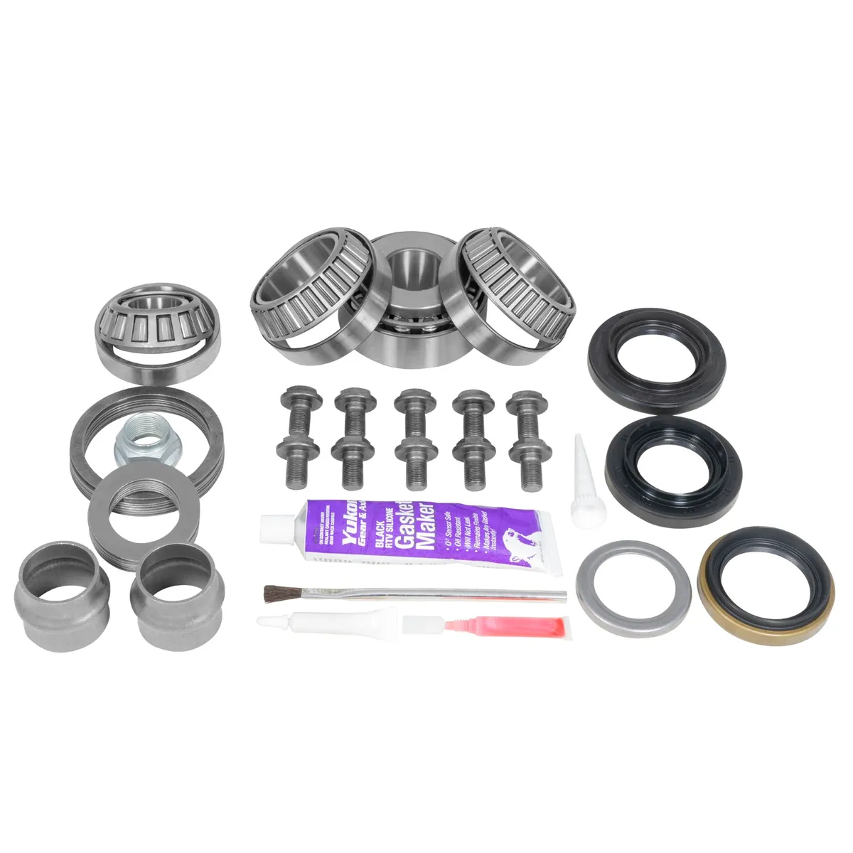 Yukon Gear And Axle Master Overhaul Kit For Toyota Clamshell Diff Front Reverse Rotation 8 Inch IFS Clamshell '07 Up Fj & '05 Up Tacoma T100 Front Master Overhaul Kit Yukon Gear