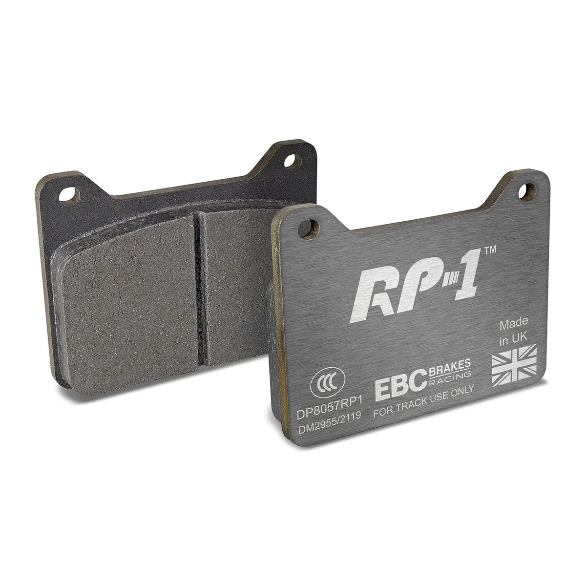 EBC RP-1 Race Brake Pads; For F4 Tornado/Caliper Wilwood Powerlite; product image