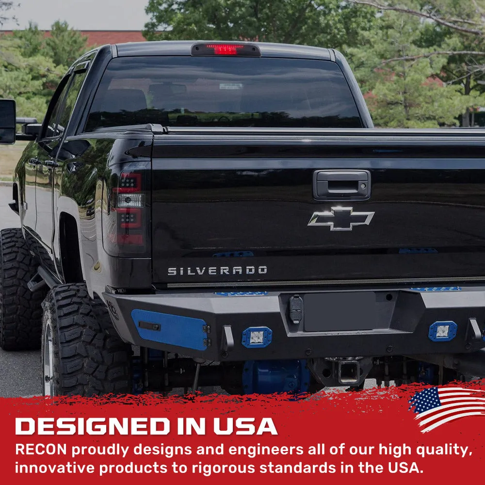 Gmc Sierra & Chevy Silverado 3rd Gen 14-19 2500/3500 Ultra High Power Scanning Red LED 3rd Brake Light w/ High Power Cree Xml White LED Cargo Lights - Smoked Lens product image