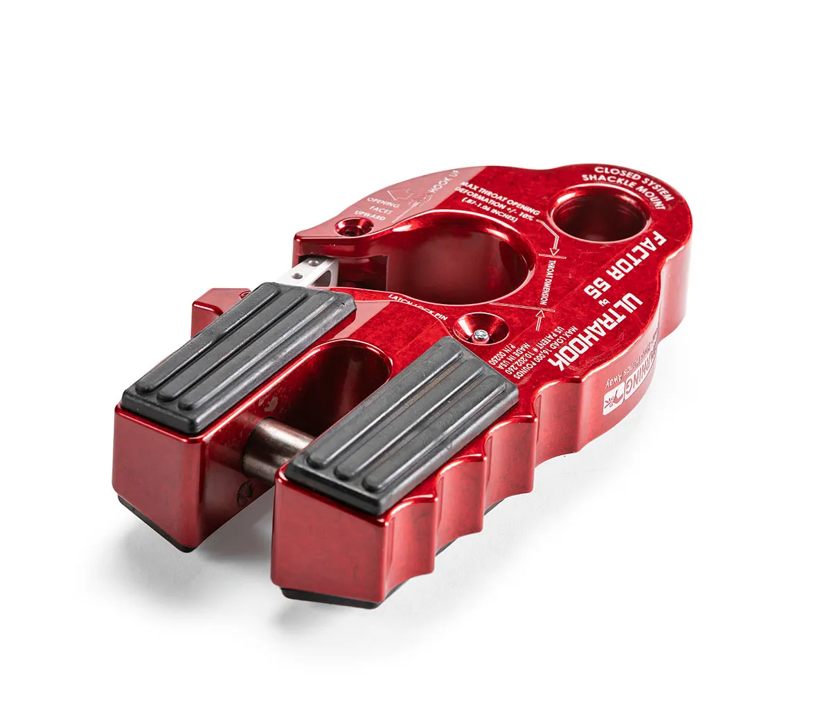 Factor 55 00250-07 Ultrahook Winch Hook With Shackle Mount -- Orange product image