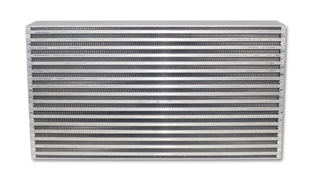 Intercooler Core; 22 in. Core Width; 4.5 in. Core Thickness; 11.75 in. Height; 6061 Aluminum; product image