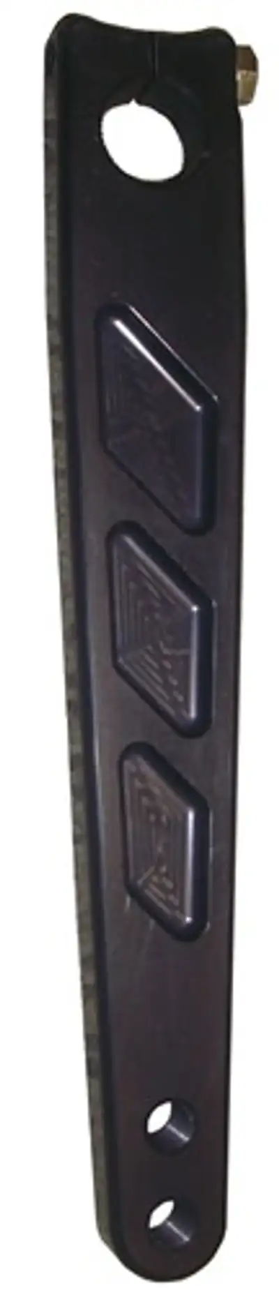 Triple X Race Components Pitman Arm Alum. LW Angle Broached Black