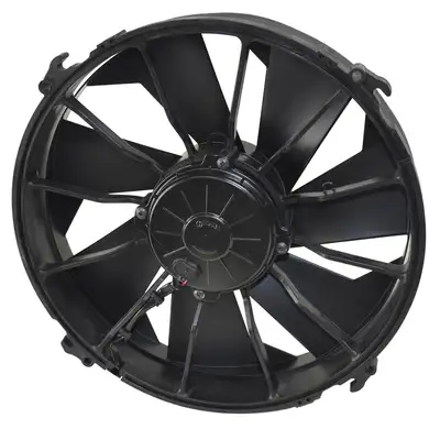 Derale 12 High Output Single RAD Pusher/Puller Fan with Standard Mount Kit