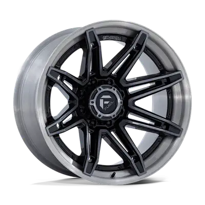 KMC Wheels Fuel Wheels | Brawl | Gloss Black Brushed Dark Tint